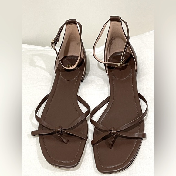 J. Crew Shoes - J.Crew new without tags strap leather sandals sz 9